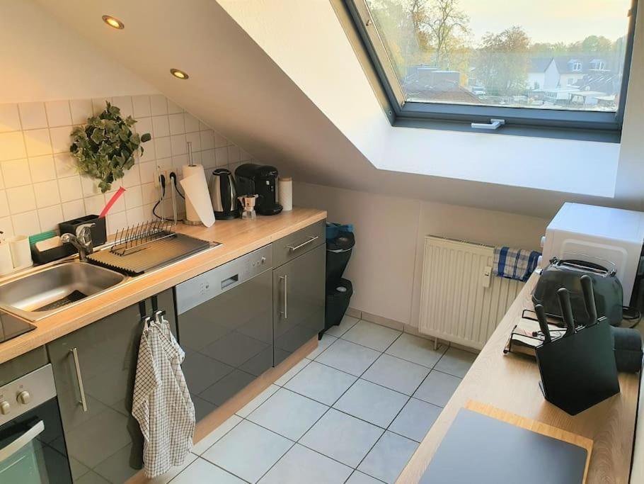 Modernes Und Ruhiges Appartement Mit Loggia Marl Ngoại thất bức ảnh