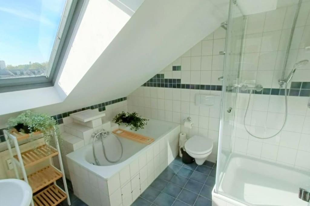 Modernes Und Ruhiges Appartement Mit Loggia Marl Ngoại thất bức ảnh